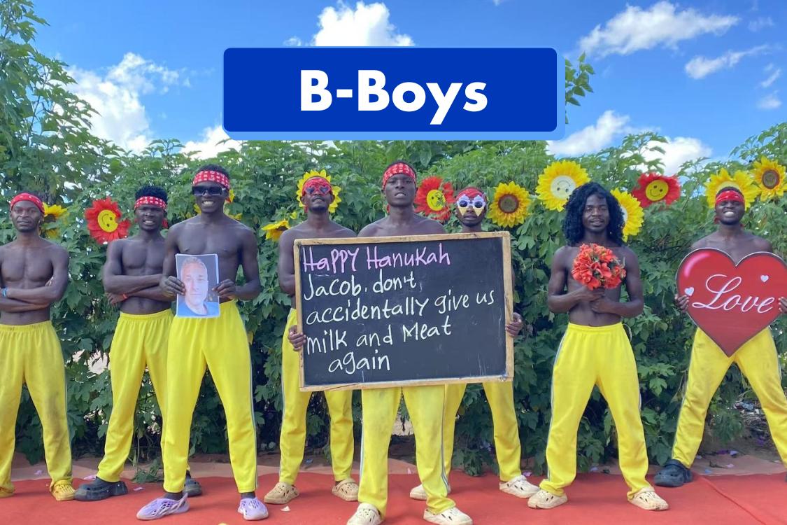 Hanukkah Greeting Video from Africa - Image 5